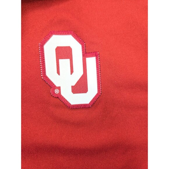 Oklahoma Sooners Nike Dri-Fit Mens Red Polo Small - Picture 7 of 10